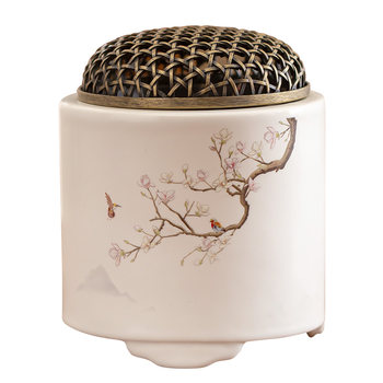 New Electronic Aromatherapy Stove for Home Use, Indoor, with Timed Temperature Adjustment, Can Be Used for Dry Burning, Electric Incense Burner, Agarwood Powder, Essential Oil Aromatherapy Stove