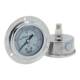 Hydraulic Shanghai Axial Seismic Pressure Gauge
