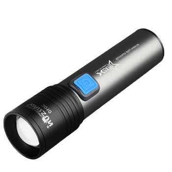 Wolsen rechargeable flashlight with super bright light and long range