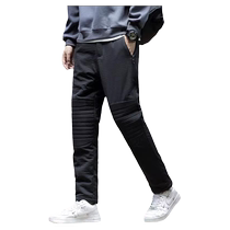 Lamb Suede Pants Mens Autumn Winter New Graphene Thickened Warm Cotton Pants Men Outdoor Casual Punching Pants