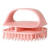 Hair washing artifact shampoo brush massage silicone head scratcher head anti-itch hair special scalp cleaning shampoo comb