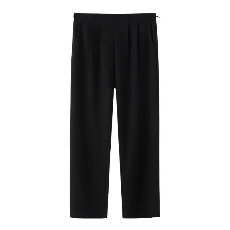 Ying's casual tummy trousers straight leg pants for women