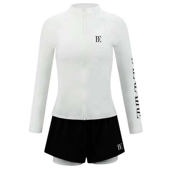 BE Van der Ann Surfing Series Sunscreen Split Swimsuit