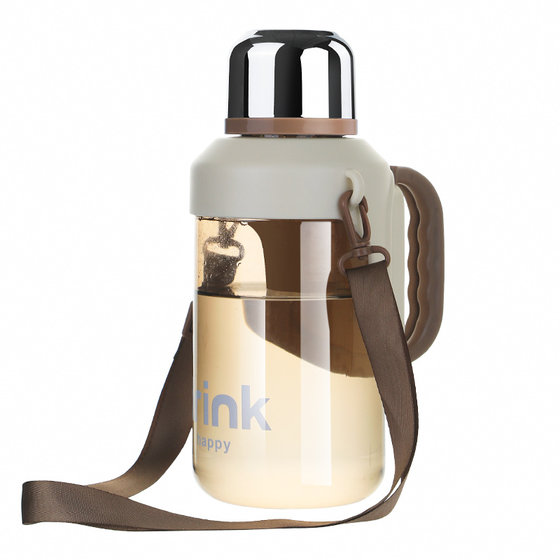 Large capacity anti-fall sports water bottle 2025 new model