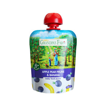Grandpa’s farm baby fruit puree no added candy puree for infants and toddlers
