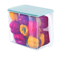 Xitianlong vegetable and fruit storage box food preservation box household refrigerator storage box plastic sealed box with handle