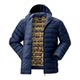 NORTHLAND Nordland down jacket ຜູ້ຊາຍດູໃບໄມ້ລົ່ນແລະລະດູຫນາວສາມຫຼັກຖານສະແດງນອກກັນນ້ໍາອຸ່ນ hooded ເສື້ອ goose ລົງ້ໍາຫນັກເບົາ