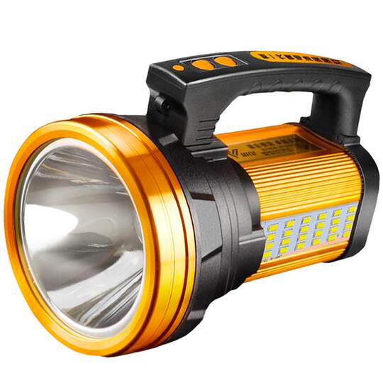 Starkes Licht, superhelle Taschenlampe, wiederaufladbarer tragbarer Suchscheinwerfer