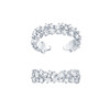 Zhao Lusi's same style LELOUP diamond ice ring