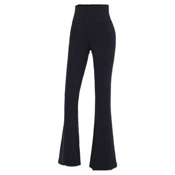 Common holy yoga simple long legs flare pants