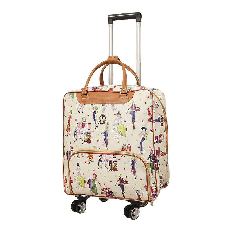 Boarding travel bag trolley bag wheeled duffel bag