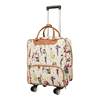 Boarding travel bag trolley bag wheeled duffel bag