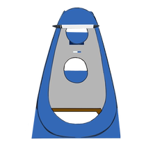 Outdoor bathing tent artifact thickened household warm shower cover camping simple rural changing clothes mobile toilet