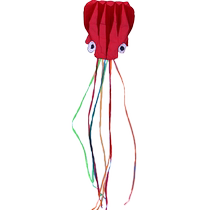 Weifang Kite New Software Octopus Kite Childrens Cartoon Breeze Easy Flying Reel Adult Triangle Long Tail Large