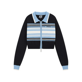 Fornines american stripe knit cardigan sweater Fornines american stripe knit cardigan sweater