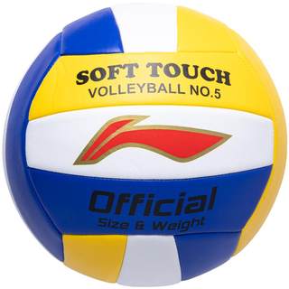 李宁排球中考学生专用5号体考初高中生软式硬排 五号训练比赛体育