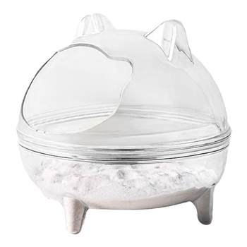 Hamster toilet and bathroom dual-purpose urine sand basin for bathing