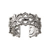 Plain picture ring 925 silver simple temperament versatile ring