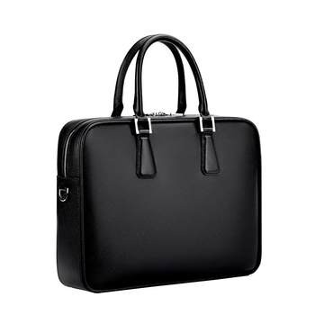 Gionar business briefcase saffiano leather