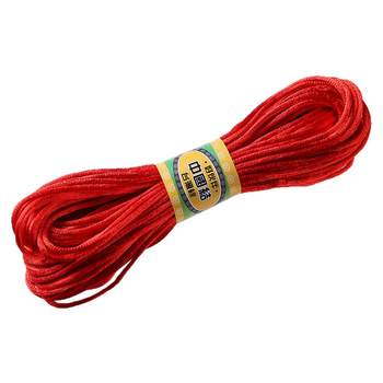 Wedding celebration red rope ribbon wedding celebration