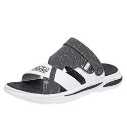 Sandals Men's 2024 New Summer Outerwear Sports Beach Two-in-One Sandals Dual-Purpose Drivers Non-Slip Wear-Resistant Slippers