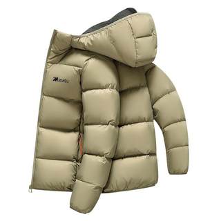 【梓渝同款】【漫步系列】鸭鸭加厚羽绒服男2025年面包服新品外套