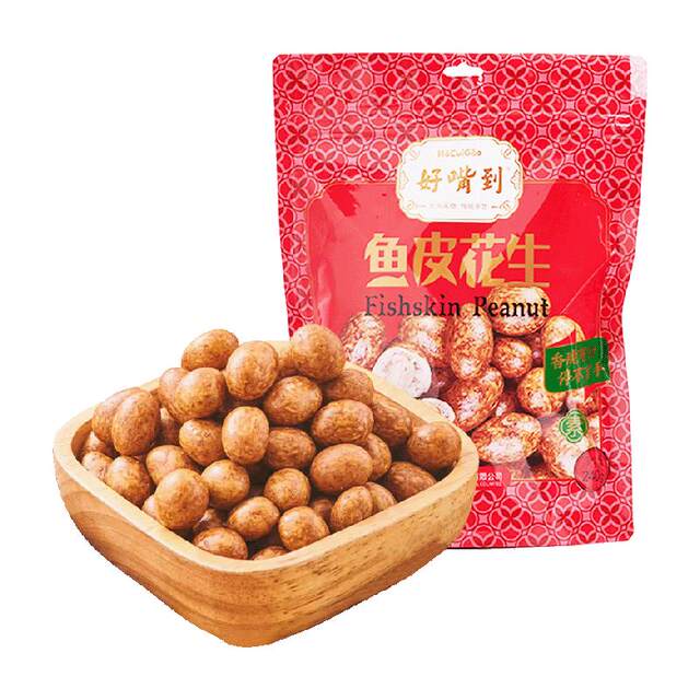 Good mouth to fish skin peanut non-fried nuts 240g