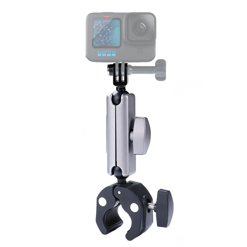 Action camera riding bracket handlebar clip fixed shooting