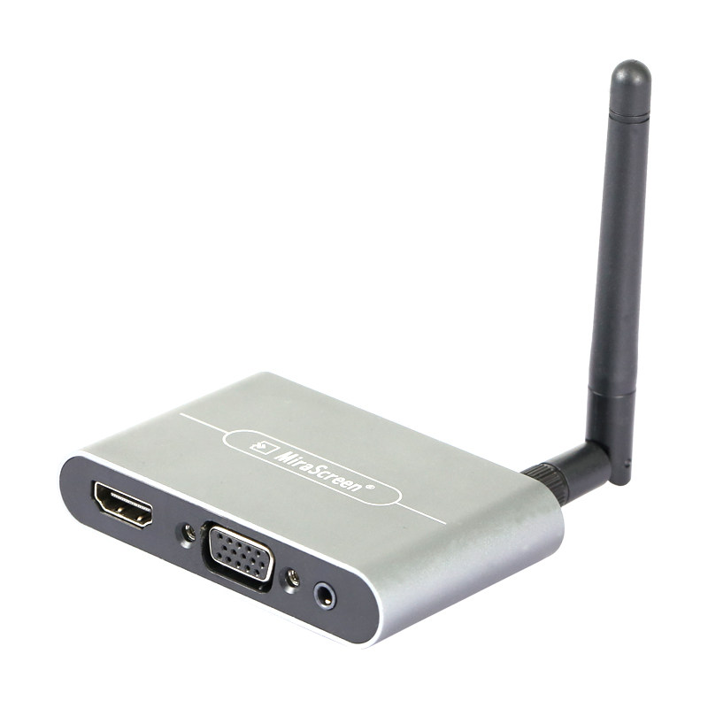 HD 4k5G screen projector mobile phone connected to TV monitor