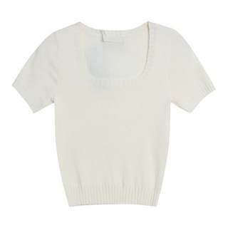 Collection of sexy and girly Korean style slim knitted tops