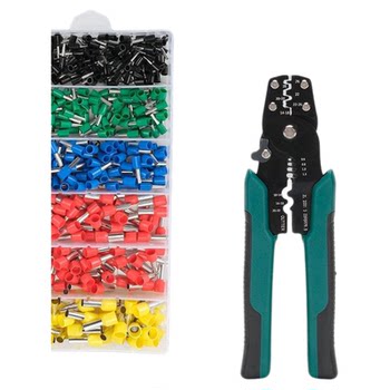 Ve tube type cold crimp terminal set copper terminal storage box wire connector crimp clamp switch panel