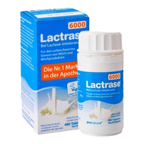 German Lactrase Lediss adult 480 slices of lactase lactose intolerant to milk allergy diarrhea