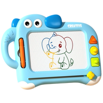 Childrens drawing board household magnetic writing board 1 to 3 year old baby graffiti can eliminate magnetism painting and drawing toys 2699