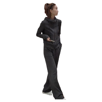 Grey Casual Sports Suit Womens Summer Fashion Foreign Air Advanced Sensation with a large set of weaters wearing a whole set of tides