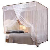 Étage Mosquito Net 2024 New Bracket Poles Plus Coarse Home Bedroom Princess Wind 1 2 m 1 5m1 8 m 2m Large Bed