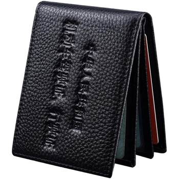 Leather cover for men's head layer cowhide driver's license genuine leather motor vehicle driving card bag for women's driver's license certificate for driving license storage