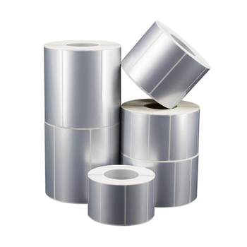 Pet waterproof label paper asia silver|collected by over 1,000 people