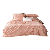 Mercury Home Textiles Jacquard Four-piece High-End Suite Home Light Luxury Sheets and Quilt Covers Bedding 24 Years New Product