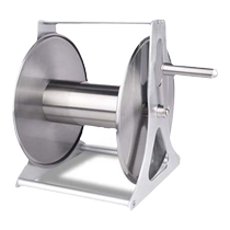 (Water collection artifact) Watering flowers washing cars water pipe storage rack 304 stainless steel set hanging winding rack for home use