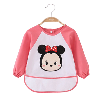 Baby eating smock children's waterproof bib