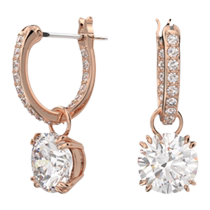 (520 gift) Swarovski CONSTELLA drop-shaped earrings light luxury niche high-end