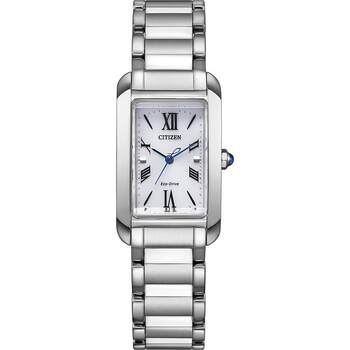 Citizen hua yu feng yin series mother-of-pearl square plate women's watch