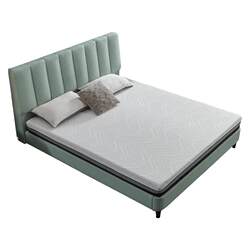 Yalan Memory Foam Mattress, Removable and Washable Tatami Roll-Up Mattress, Thin Mattress for Rental Apartments and College Dormitories, Xiao Lan Box