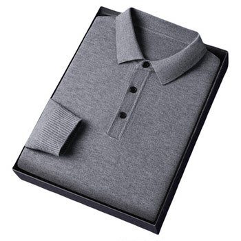 Men's thickened warm lapel sweater in autumn and winter Men's thickened warm lapel sweater in autumn and winter