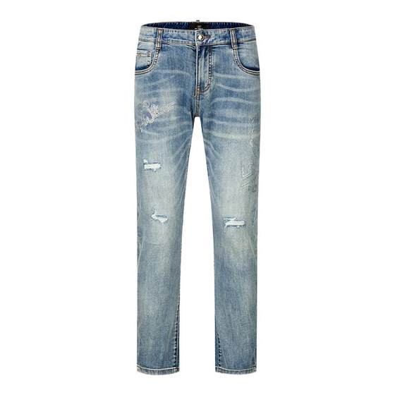 
[Same style in the counter] pleikpholppePlekeFili men's spring and summer new casual versatile jeans