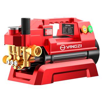 Yangzi car washing machine high pressure water gun household powerful floor washing
