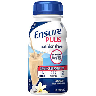 雅培安素水奶Ensure成人蛋白质营养液体奶237ml*24瓶香草味plus