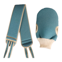 Japanese coarse sand bath towel for bathing strong mud bath towel for northern women and men special back rub long strip back artifact