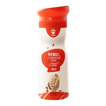 Akita manman organic germ rice infant finger puffs 6 months + baby complementary food snacks official flagship store