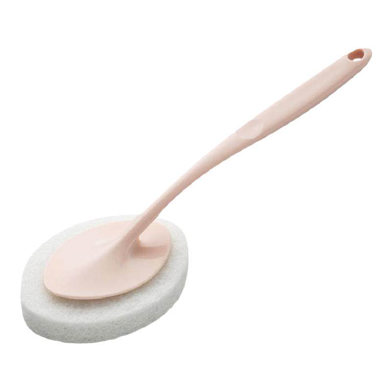 Bathroom toilet cleaning brush decontamination artifact bathtub